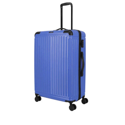 Trolley rigido 77cm 4 ruote grande Travelite Cruise Blue Violet