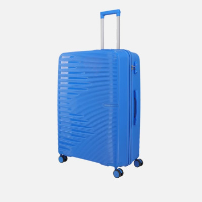 Trolley rigido 78cm 4 ruote grande Travelite Pacific Blue