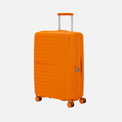 Trolley rigido 68cm 4 ruote medio espandibile American Tourister FastForward Radiant Orange