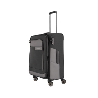 Trolley rigido medio espandibile Viia Travelite 09284804-Antracite Valigeria-it