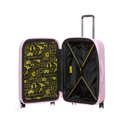Trolley Rigido Medio Mandarina Duck Pastel Lavander  Valigeria.it