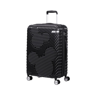 Trolley Rigido Medio Mickey Clouds American Toruister Black  Valigeria.it