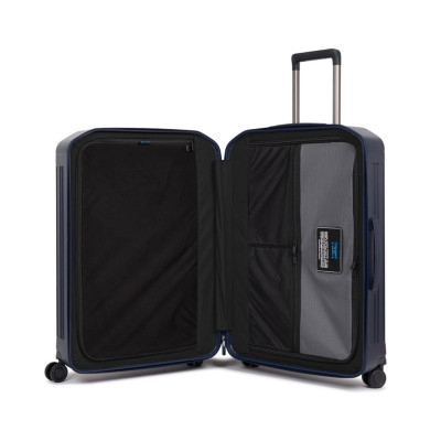 Trolley Rigido Medio Piquadro Blu Opaco  Valigeria.it