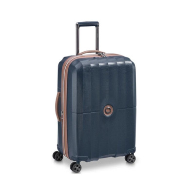 Trolley Rigido Medio Saint Tropez Delsey Bleu Marine  Valigeria.it