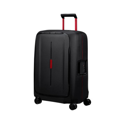 Trolley rigido 69cm 4 ruote medio Samsonite Essens Charcoal Red