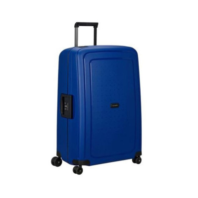 Trolley Rigido Medio Samsonite S'cure Cool BluBlack  Valigeria.it