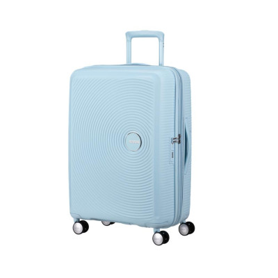 Trolley rigido medio Soundbox American Tourister 32G002-Pastel Blue Valigeria-it
