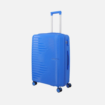 Trolley rigido 67cm 4 ruote medio Travelite Pacific Blue