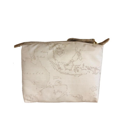 Trousse Astuccio Bustina Medio  Alviero Martini 1^Classe Geo Soft  CN20163800900-Bianco