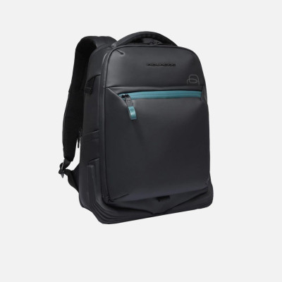 Zaino business porta computer 14.1 con espansione Piquadro Corner 2.0 Nero