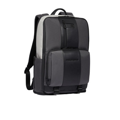 Zaino business 15.6 Brief2 Piquadro CA6375BR2S-Grigio-Nero Valigeria-it
