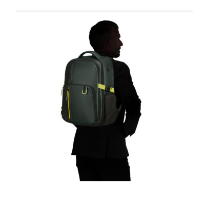 Zaino business porta computer 15.6 Samsonite Biz2go Dark Teal/Lime