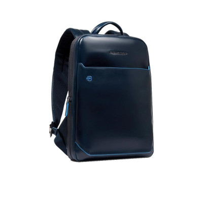 Zaino business espandibile porta computer 14.1 Piquadro Blue Square Blu2