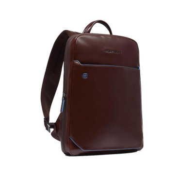 Zaino business espandibile porta computer 14.1 Piquadro Blue Square Mogano