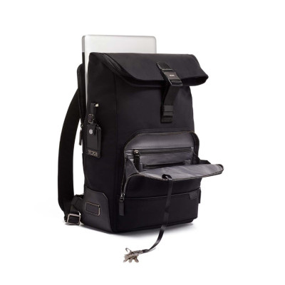 Zaino Business Rool-Top Harrison Tumi Black  Valigeria.it