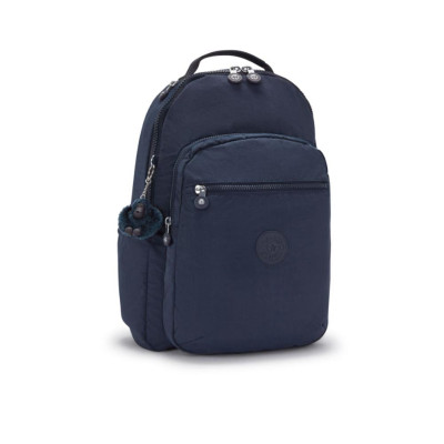 Zaino Classico 15 Seoul Kipling Blue Bleu 2  Valigeria.it