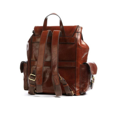 Zaino Padded The Bridge Marrone Oro 0635100114  Valigeriai.it