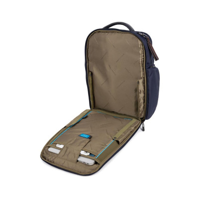 Zaino Porta Computer Brief2 Piquadro Blu  Valigeria.it