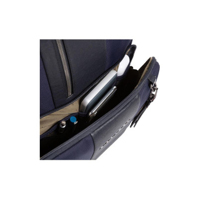 Zaino Porta Computer Brief Piquadro Blu  Valigeria.it