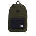 Zaino con Tasca Anteriore | Herschel Heritage | 100070157200582-Forest/Black