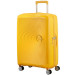 Trolley Rigido 77 cm 4 Ruote Spinner con sistema TSA | American Tourister Soundbox | 32G003-Golden Yellow