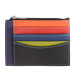 Porta Carte di Credito Piatto con Zip | DuduBags Colorful | 53443801-Nero