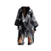 Abbigliamento Donna Poncho con Cappuccio Liu Jo Black  Valigeria.it