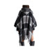 Abbigliamento Donna Poncho con Cappuccio Liu Jo Black  Valigeria.it
