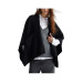 Abbigliamento Donna Poncho Maglia Logo Liu Jo Nero  Valigeria.it
