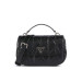 Borsa donna a mano con tracolla Guess Aldina Black Valigeria-it
