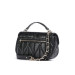 Borsa donna a mano con tracolla Guess Aldina Black Valigeria-it