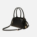 Borsa donna bauletto con pochette stampata Twinset Nero Valigeria-it