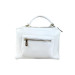 Borsa donna cartella quadrata Voyager M-Brc C133-Bianco Valigeria-it