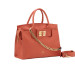 Borsa donna due manici Bella Cuoieria Fiorentina B000005796230-Papaya Valigeria-it