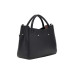 Borsa donna due manici con tracolla Guess Brenton Black Valigeria-it
