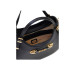 Borsa donna due manici con tracolla Guess Lefia Black Valigeria-it