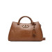 Borsa donna due manici con tracolla Guess Salinge Cognac Valigeria-it