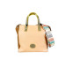 Borsa donna due manici con tracolla M-Brc C195--Albicocca Multi Valigeria-it