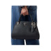 Borsa donna due manici con tracolla Noelle Guess Black Valigeria-it 