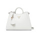 Borsa donna due manici Eco Jazl Ynn Guess HWEZG952306-White Valigeria-it