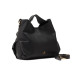 Borsa donna due manici Gaia Cuoieria Fiorentina B000006006230-Nero Valigeria-it