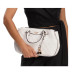 Borsa donna due manici Guess Kathya White Logo Valigeria-it