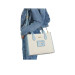 Borsa Donna Due Manici Guess Natural  Light Denim  Valigeria.it