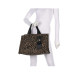 Borsa donna due manici Liu Jo Brown Animalier Valigeria-it