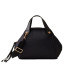 Borsa donna due manici medio Borbonese Dark Black Valigeria-it 