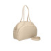 Borsa donna due manici Patrizia Pepe 8B0233L001B732 Ocean Sand Valigeria-it