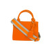 Borsa Donna Due Manici Piccola Kelly Fracomina Orange  Valigeria.it