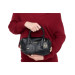 Borsa donna due manici piccolo Liu Jo Amelie Nero Valigeria-it 