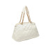 Borsa donna due manici trapuntata Kate Liu Jo AA5132E0015X0459-Cream Valigeria-it 