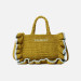 Borsa donna due manici Twinset Bic Avocado OilDusty Sky Valigeria-it